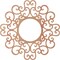 Ekena Millwork Reims Wood Fretwork Pierced Ceiling Medallion, Cherry, 20"OD x 7 5/8"ID x 3/8"T CMWP20X20X0375RECH - alternate 5